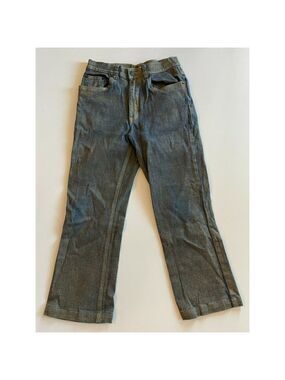 Nevada Quality Comfort Jeans Women's Metallic Gold Denim Size 12